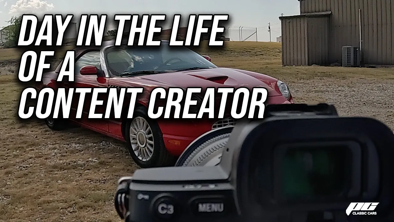 Day In The Life Of A Content Creator At A Classic Car Dealership!!